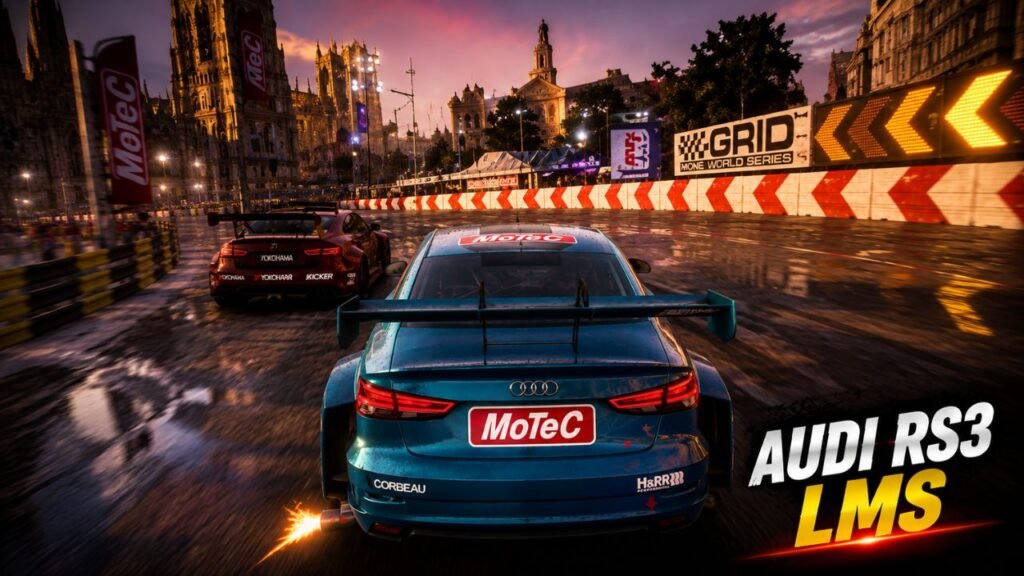 Audi RS 3 LMS PS5 Gameplay Grid Legends Racing