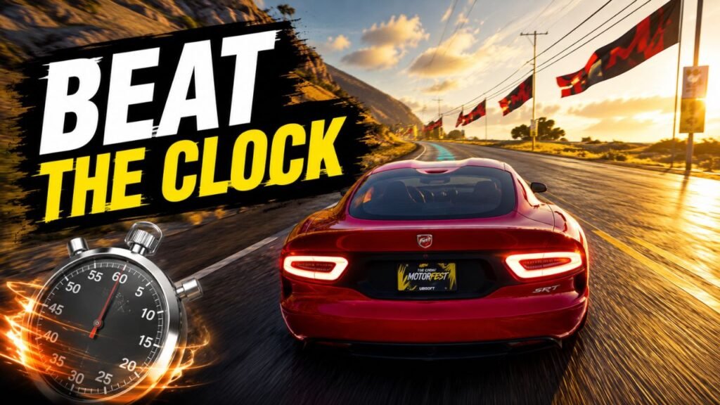 can the dodge srt viper gts beat the clock ⏱️ the crew motorfest ps5 (1)