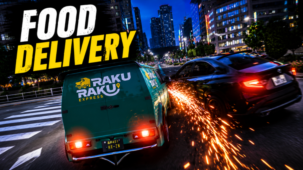 crazy food delivery crash! forza horizon 6 💥