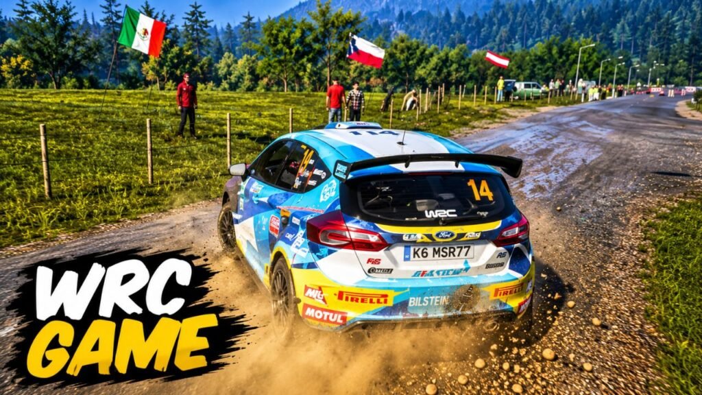 ea sports wrc racing gameplay best high graphics car driving game😯🏁