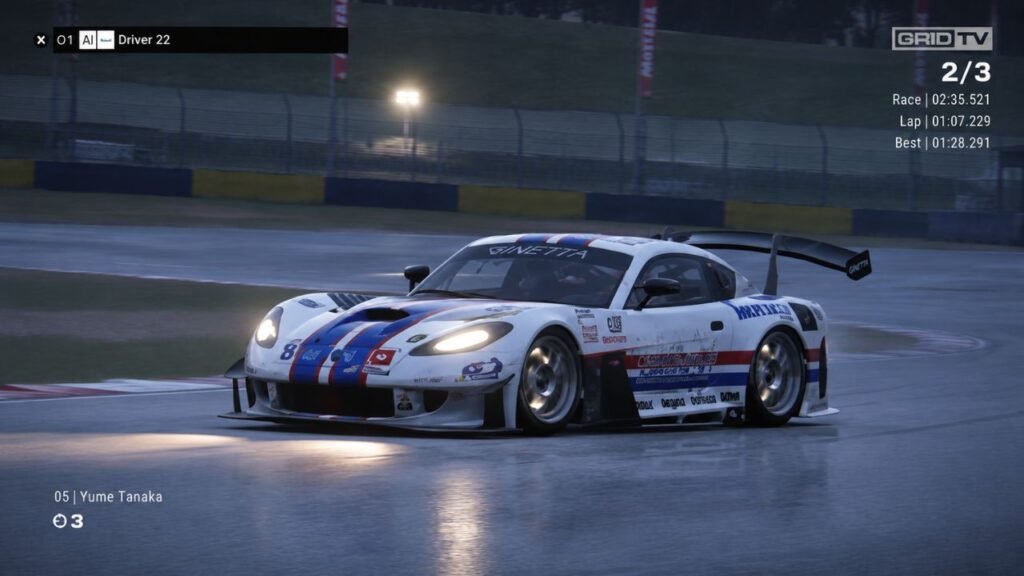 Ginetta G55 GT3 Racing in GRID Legends PS5 Gameplay