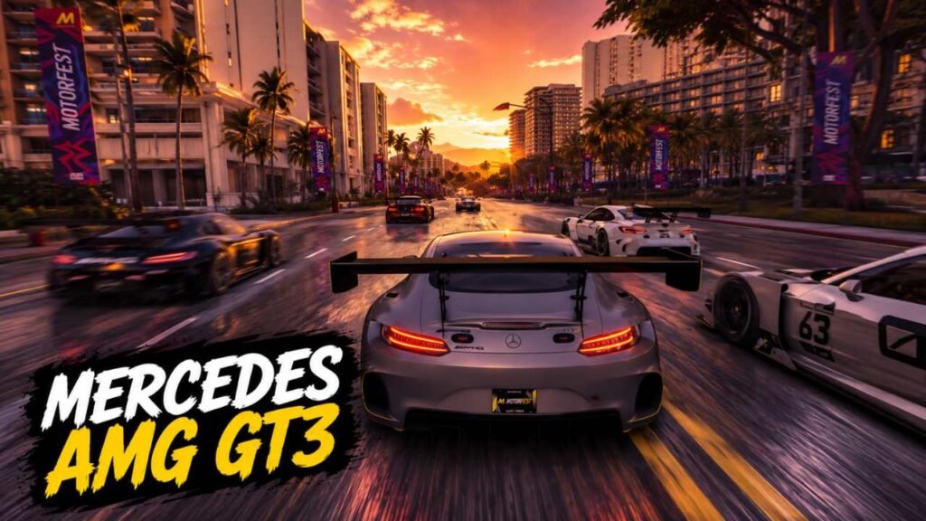 mercedes amg gt3 racing madness the crew motorfest ps5 🏁