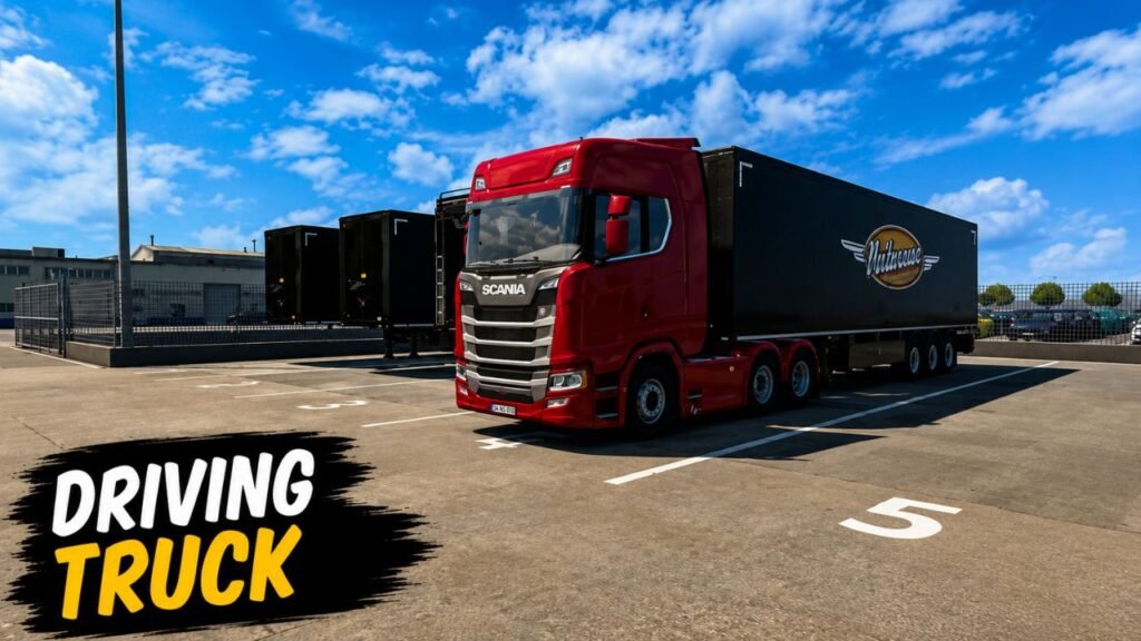 scania truck driving in euro truck simulator 2 pc 4k 60 fps 🫣