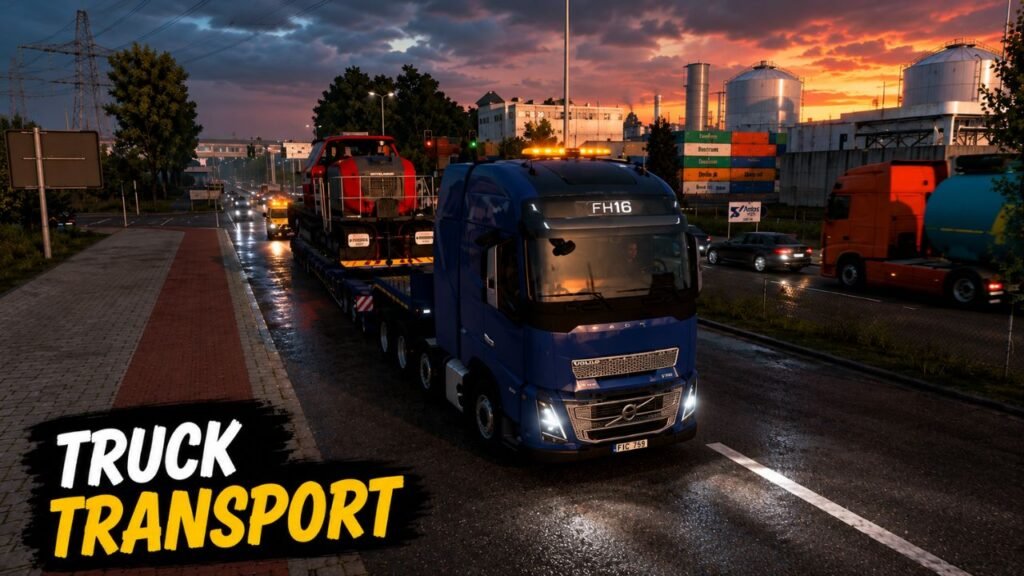 the heaviest transport in euro truck simulator 2 🫨