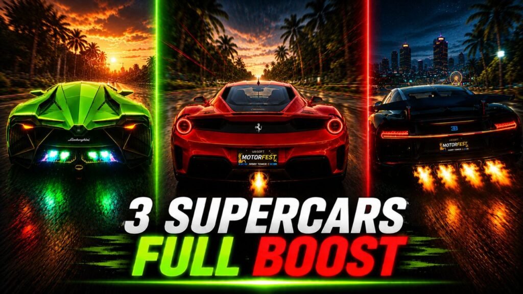 3 Supercars Motorfest